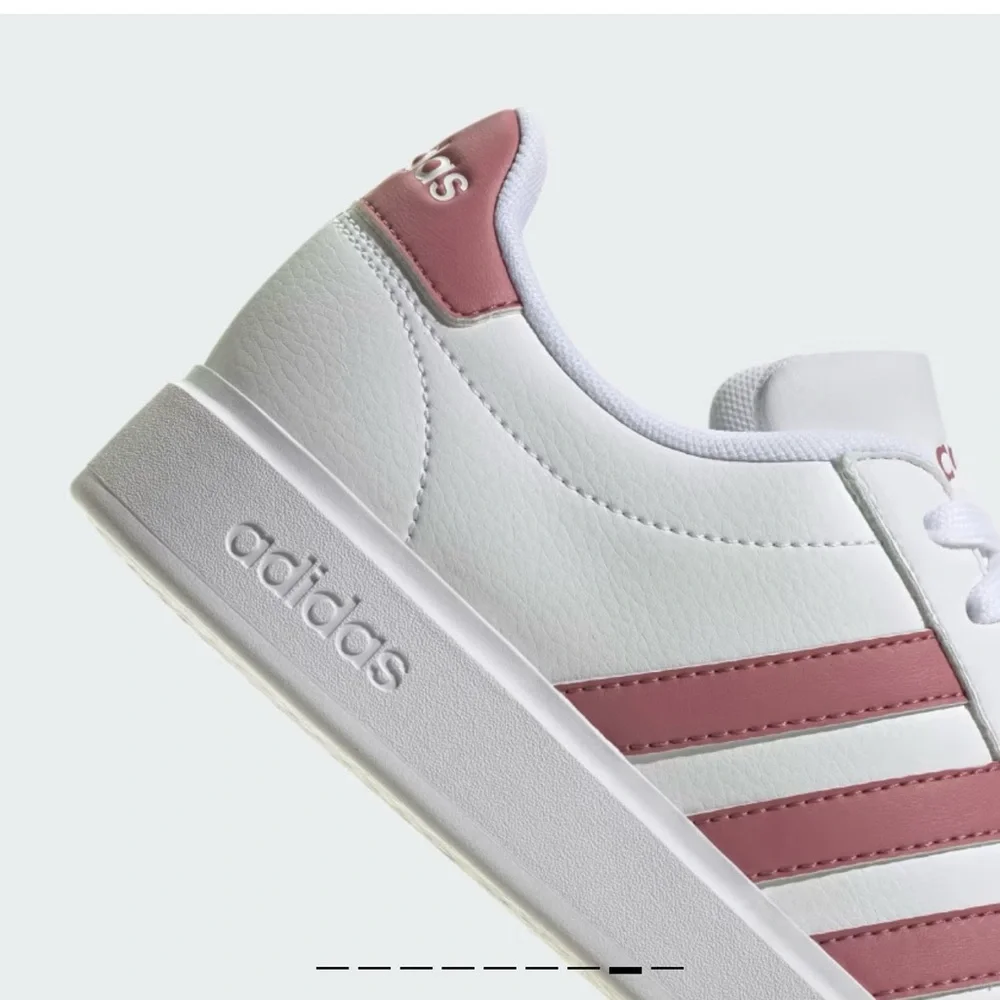 Adidas Grand Court 2.0 NWT white & pink shoes women’s 7